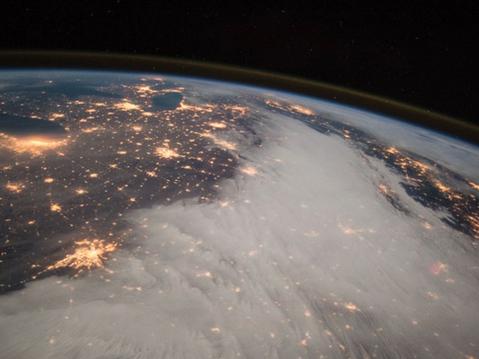 earth viewed from space